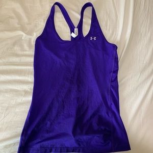 Purple workout tank